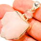 Rose Quartz Pendants handcrafted by Ana Silver Co - PD27219