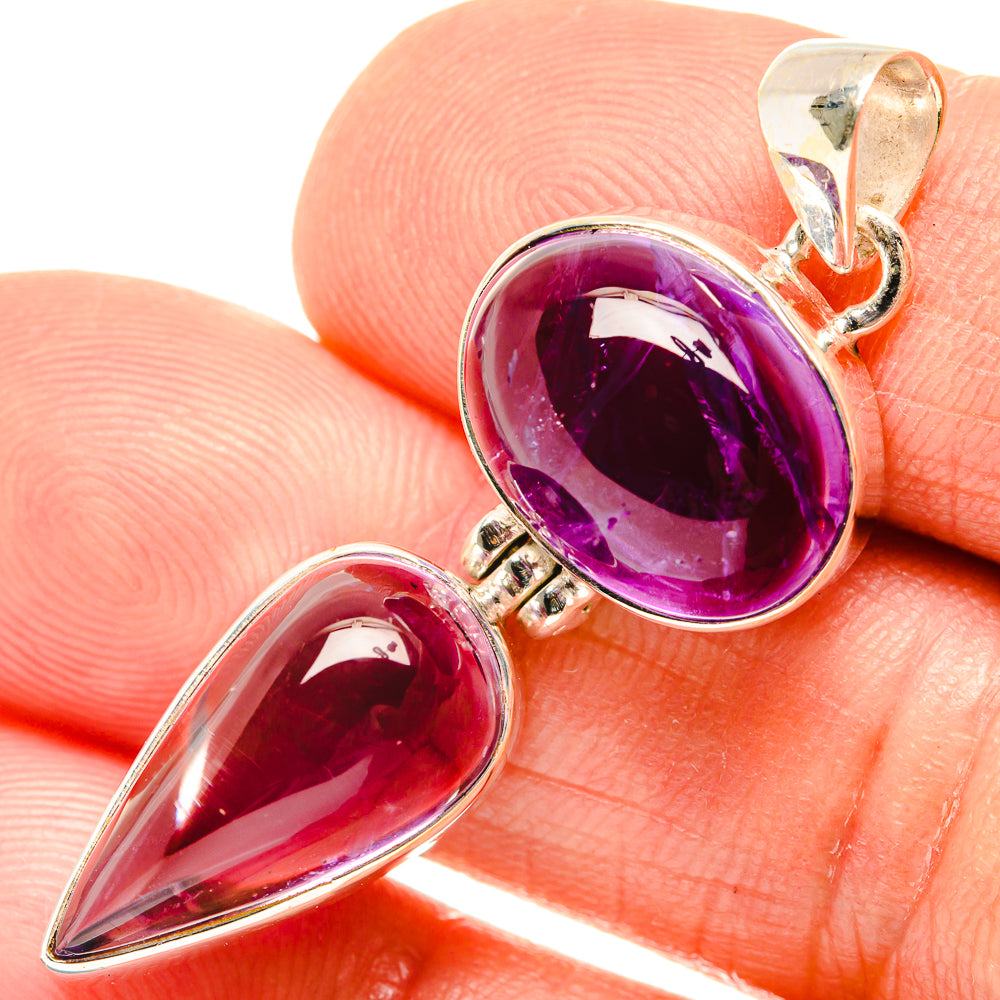 Amethyst Pendants handcrafted by Ana Silver Co - PD27226