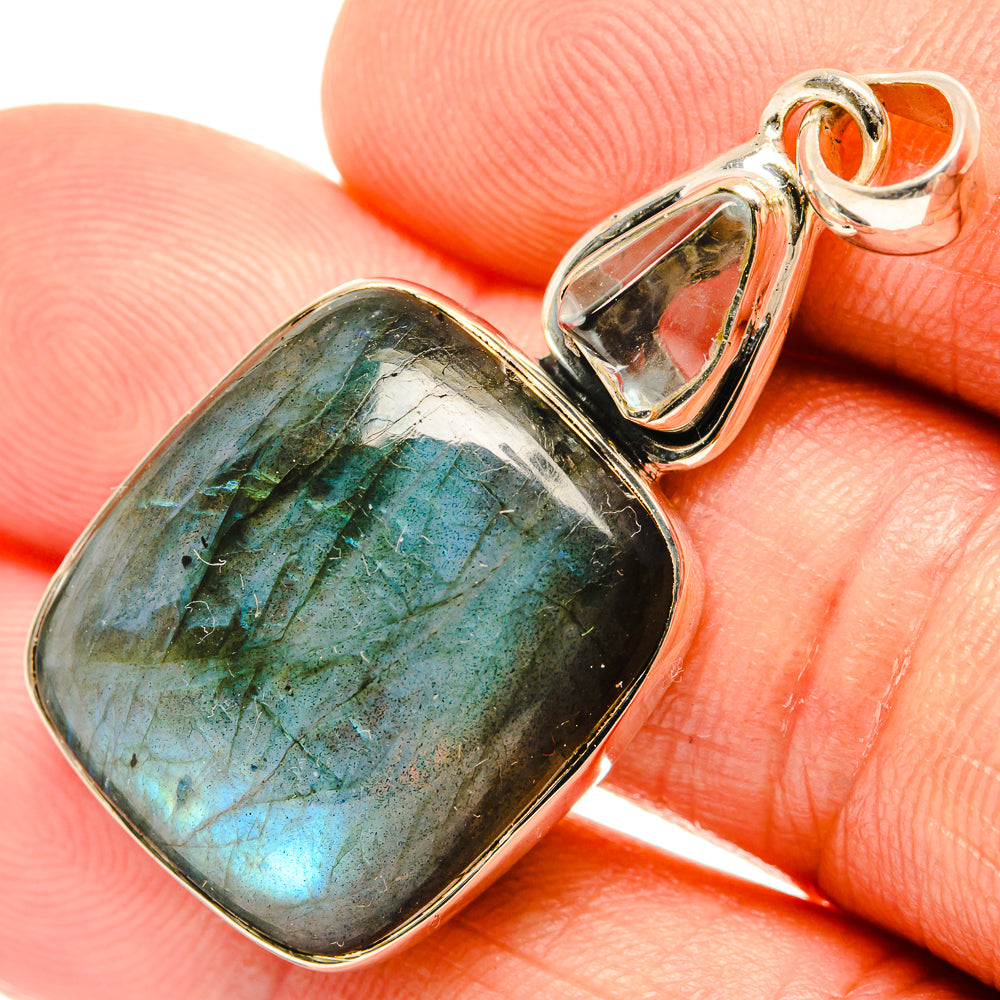 Labradorite Pendants handcrafted by Ana Silver Co - PD27245