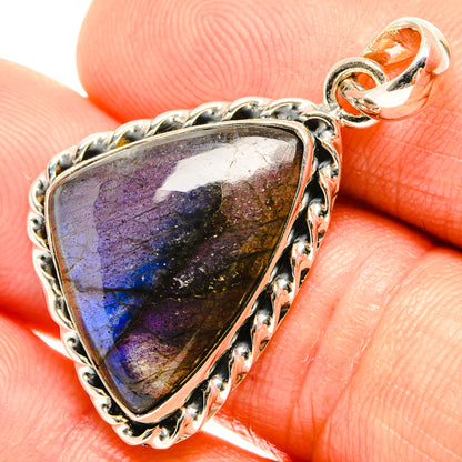 Labradorite Pendants handcrafted by Ana Silver Co - PD27248