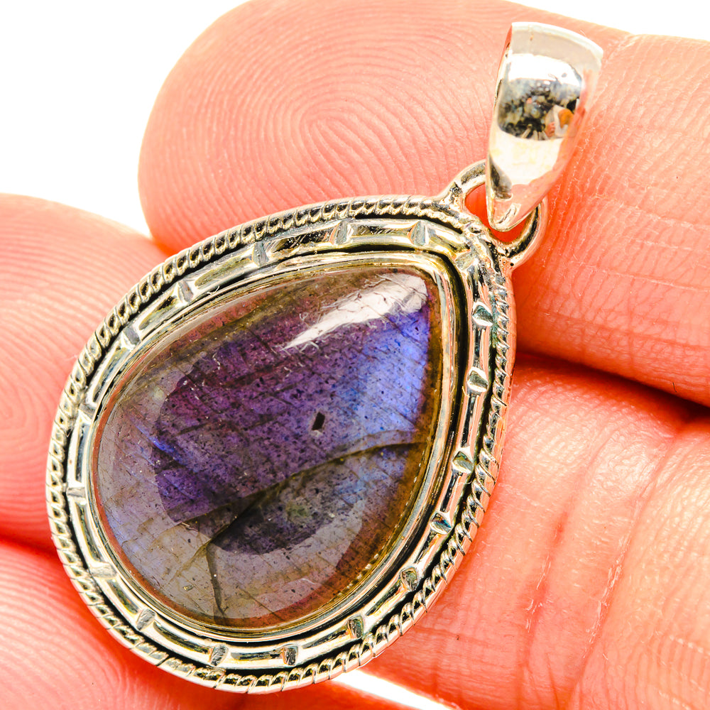 Labradorite Pendants handcrafted by Ana Silver Co - PD27249