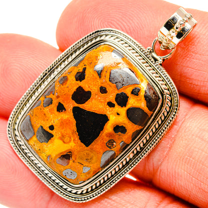 Bauxite Pendants handcrafted by Ana Silver Co - PD27259
