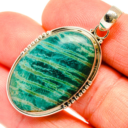 Amazonite Pendants handcrafted by Ana Silver Co - PD27274