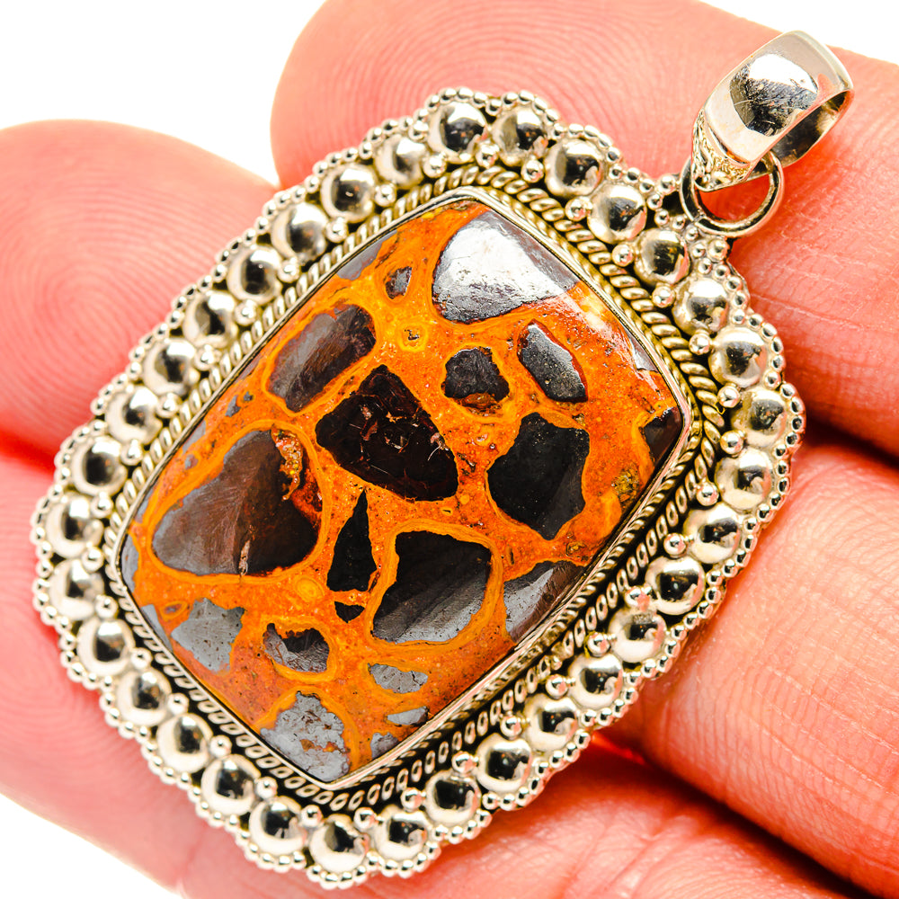 Bauxite Pendants handcrafted by Ana Silver Co - PD27284