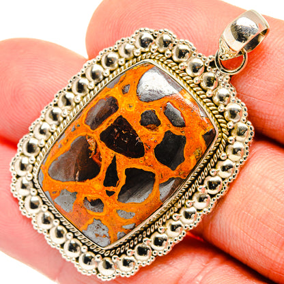 Bauxite Pendants handcrafted by Ana Silver Co - PD27284