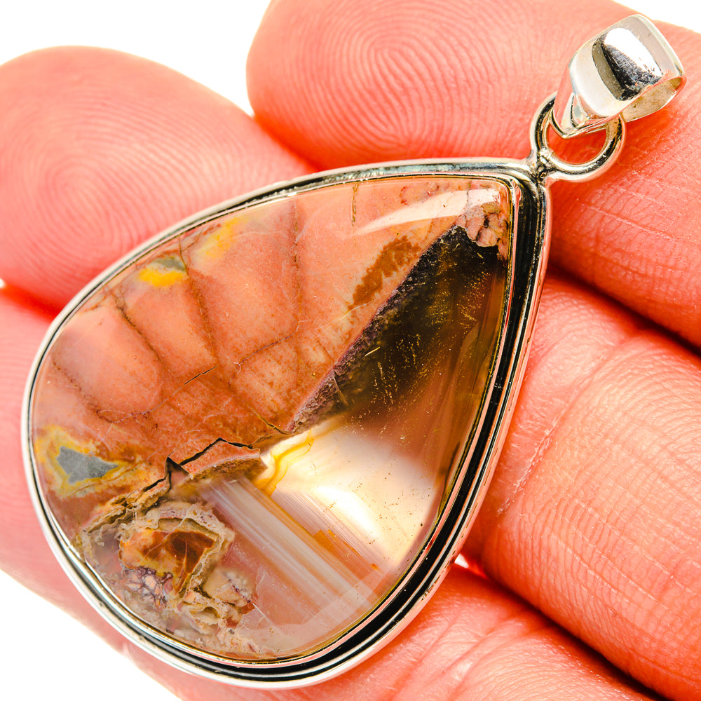 Butterfly Jasper Pendants handcrafted by Ana Silver Co - PD27285