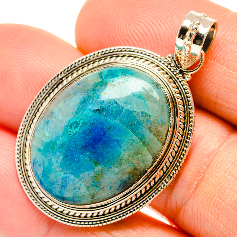 Apatite Pendants handcrafted by Ana Silver Co - PD27305