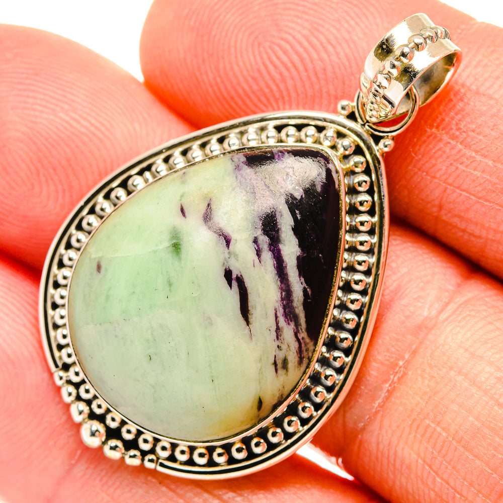 Kammererite Pendants handcrafted by Ana Silver Co - PD27311