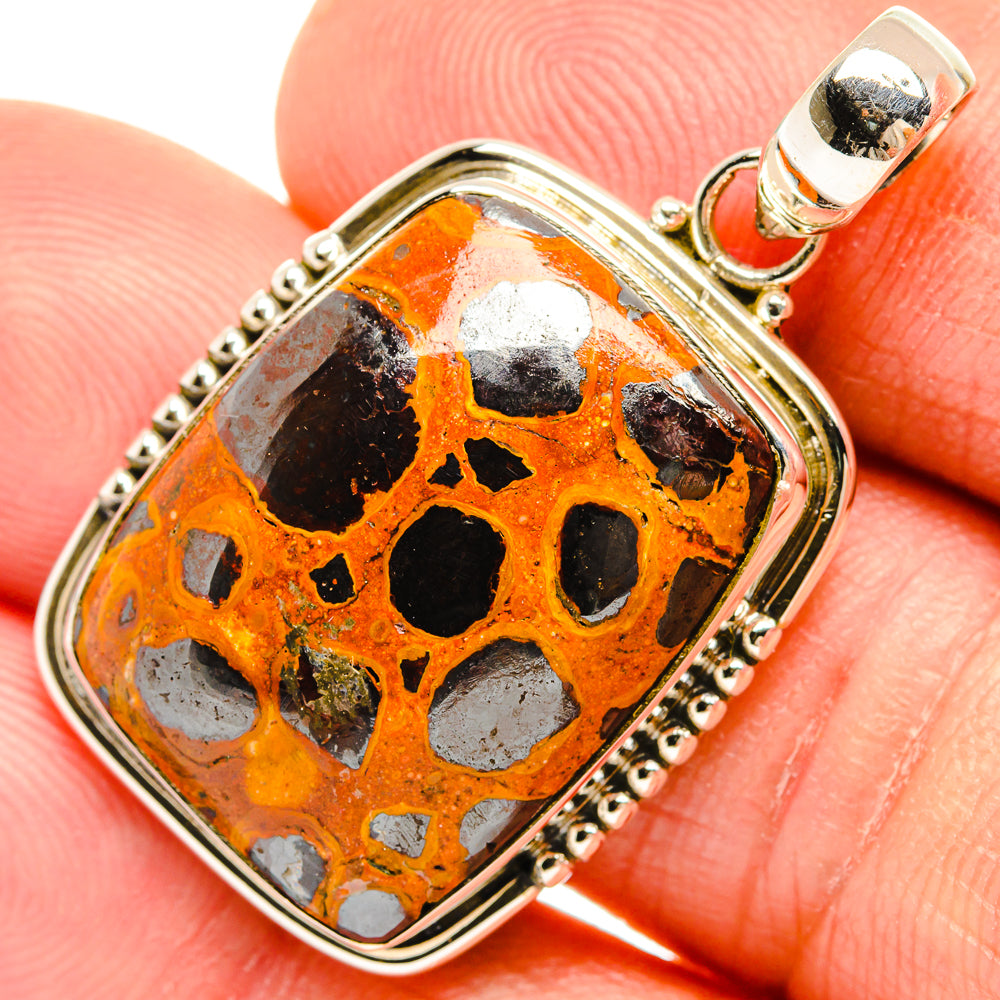 Bauxite Pendants handcrafted by Ana Silver Co - PD27313