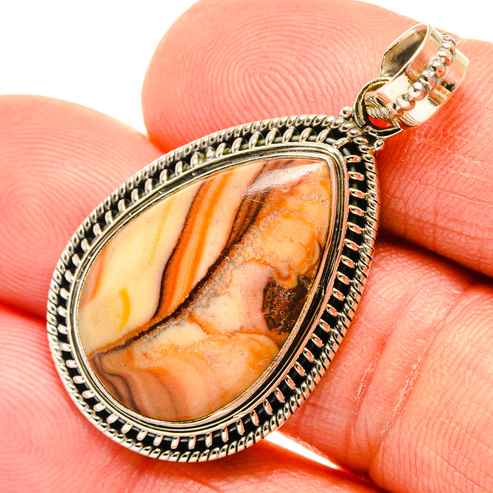 Mookaite Pendants handcrafted by Ana Silver Co - PD27314