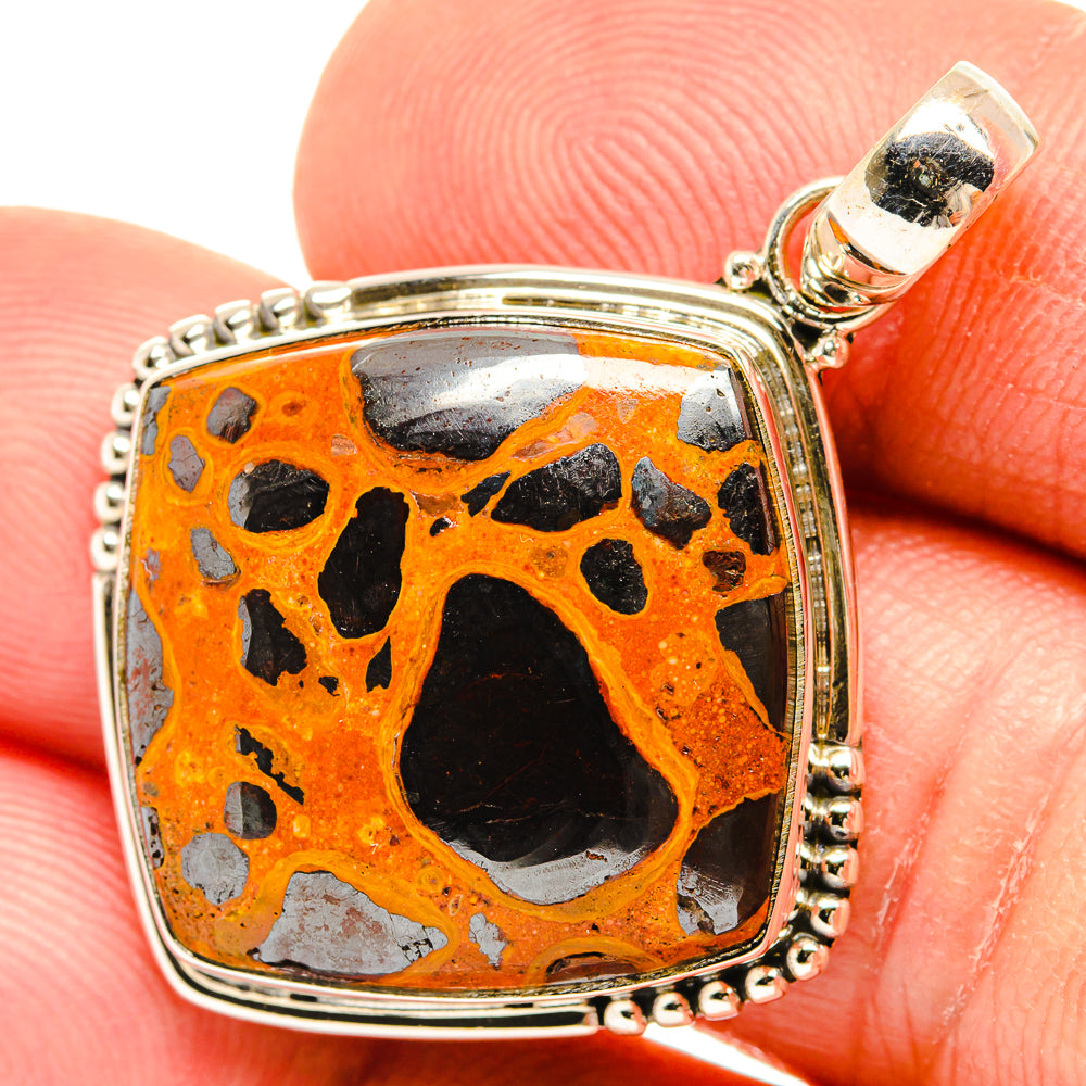 Bauxite Pendants handcrafted by Ana Silver Co - PD27315