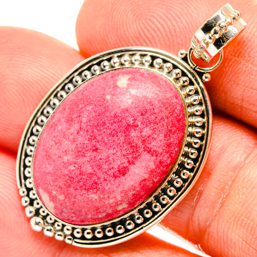 Thulite Pendants handcrafted by Ana Silver Co - PD27317