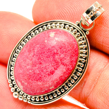 Thulite Pendants handcrafted by Ana Silver Co - PD27317