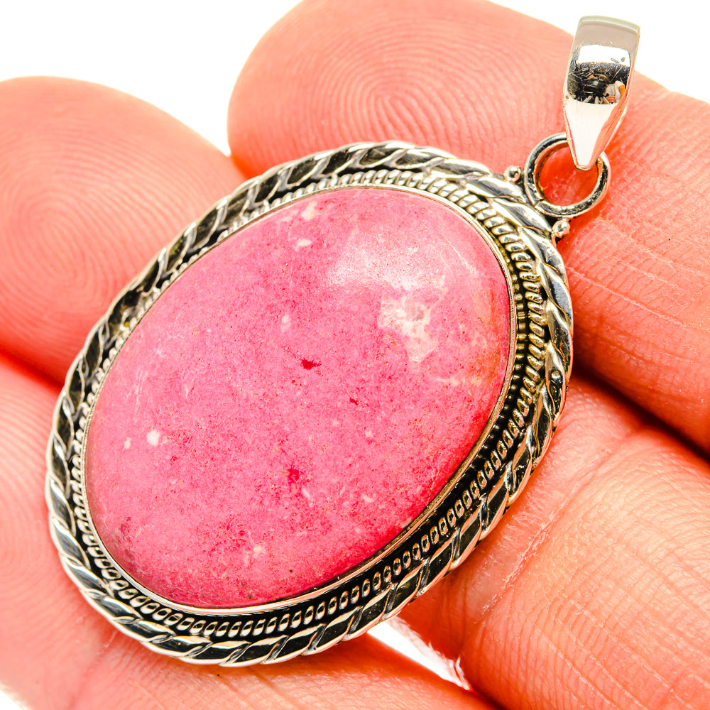 Thulite Pendants handcrafted by Ana Silver Co - PD27319