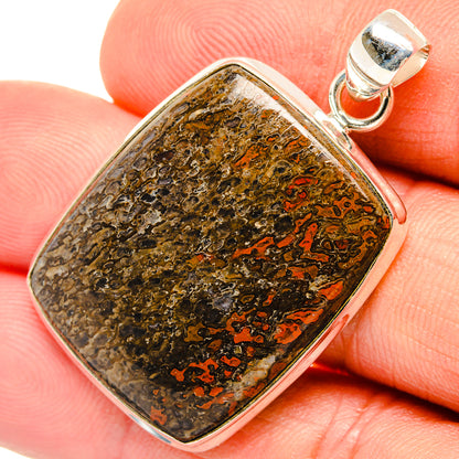 Dinosaur Bone Pendants handcrafted by Ana Silver Co - PD27325