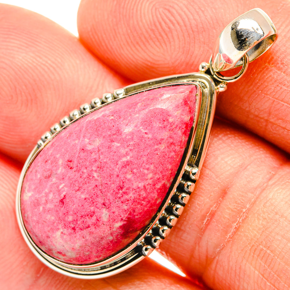 Thulite Pendants handcrafted by Ana Silver Co - PD27358