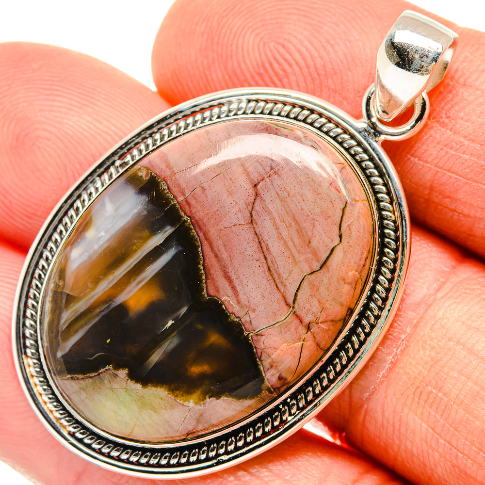 Butterfly Jasper Pendants handcrafted by Ana Silver Co - PD27359