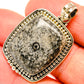 Moroccan Goniatite Fossil Pendants handcrafted by Ana Silver Co - PD27360