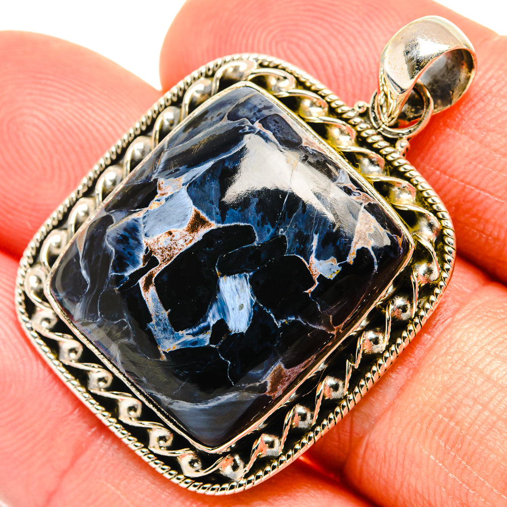 Pietersite Pendants handcrafted by Ana Silver Co - PD27365