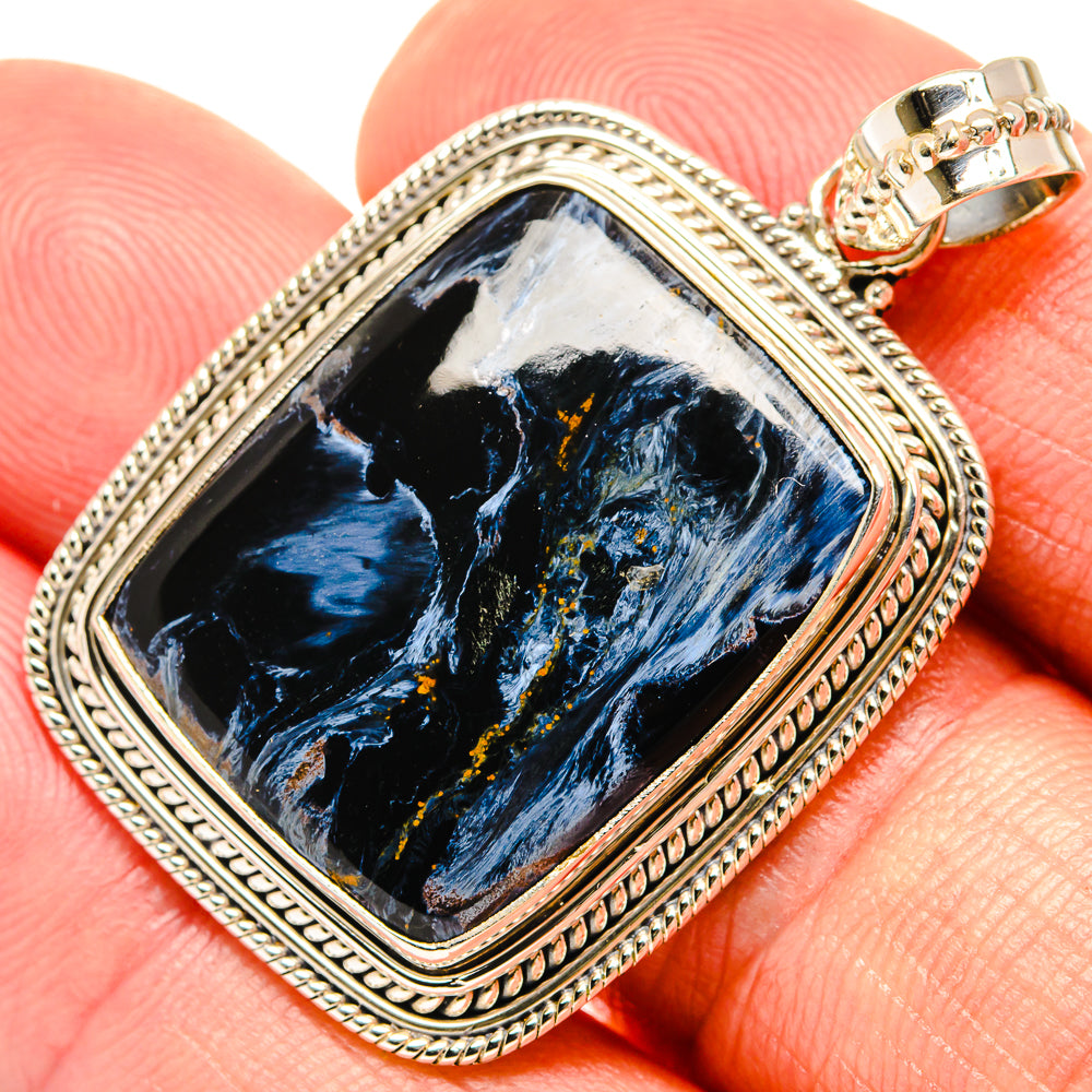 Pietersite Pendants handcrafted by Ana Silver Co - PD27366