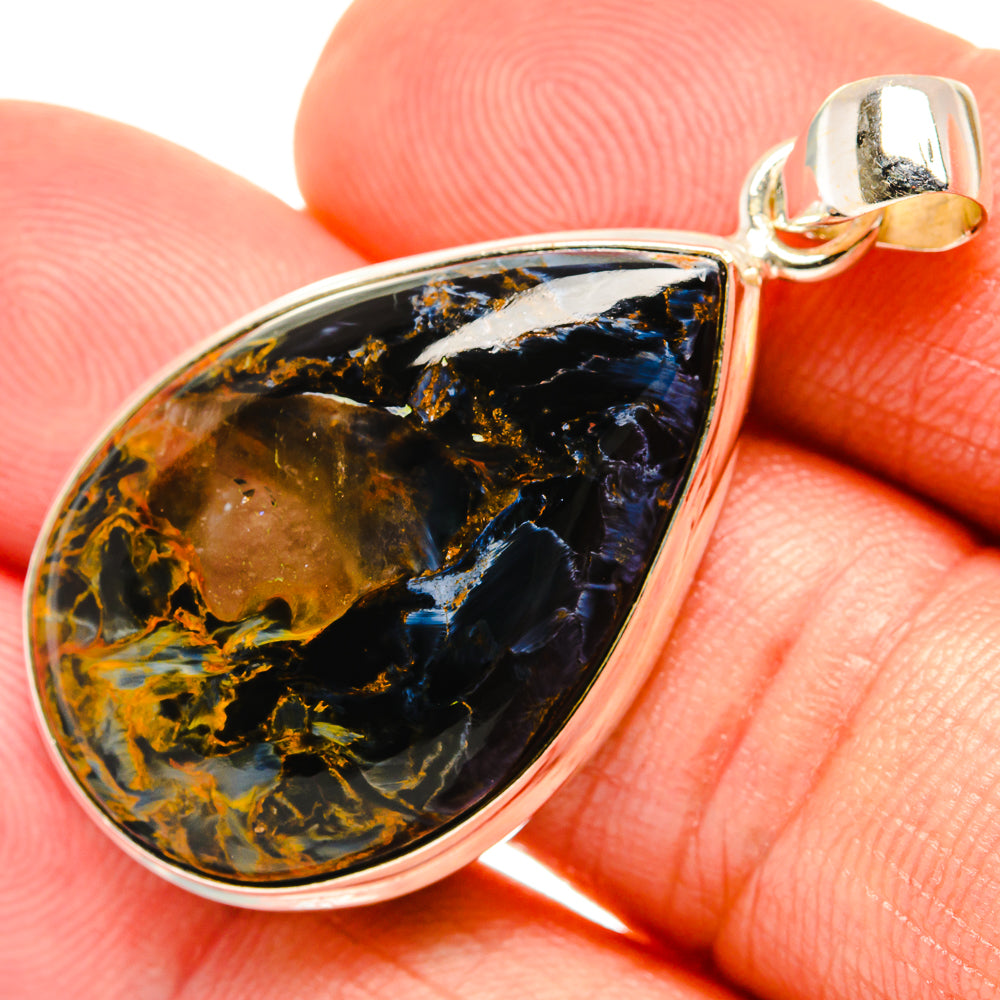 Pietersite Pendants handcrafted by Ana Silver Co - PD27367