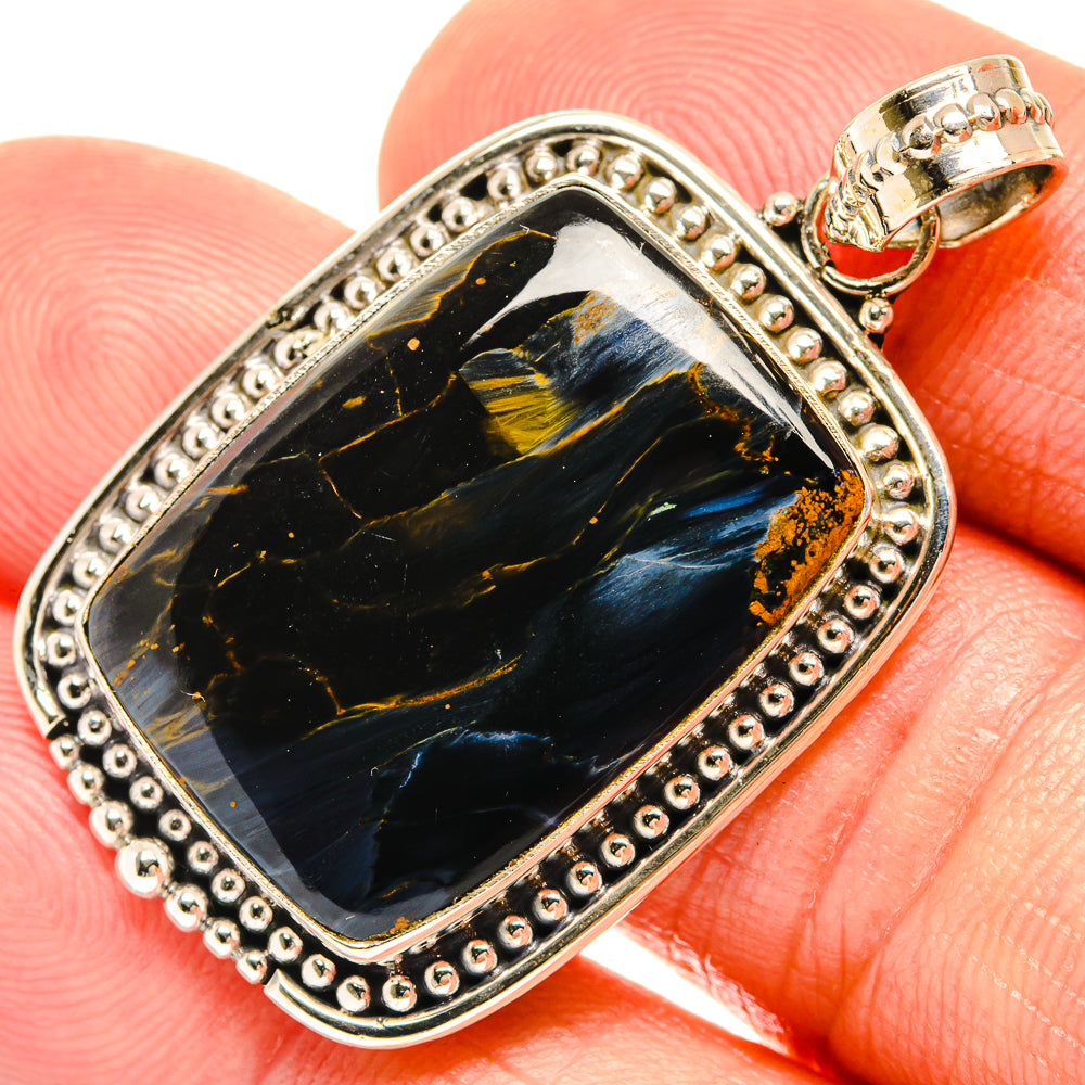 Pietersite Pendants handcrafted by Ana Silver Co - PD27372