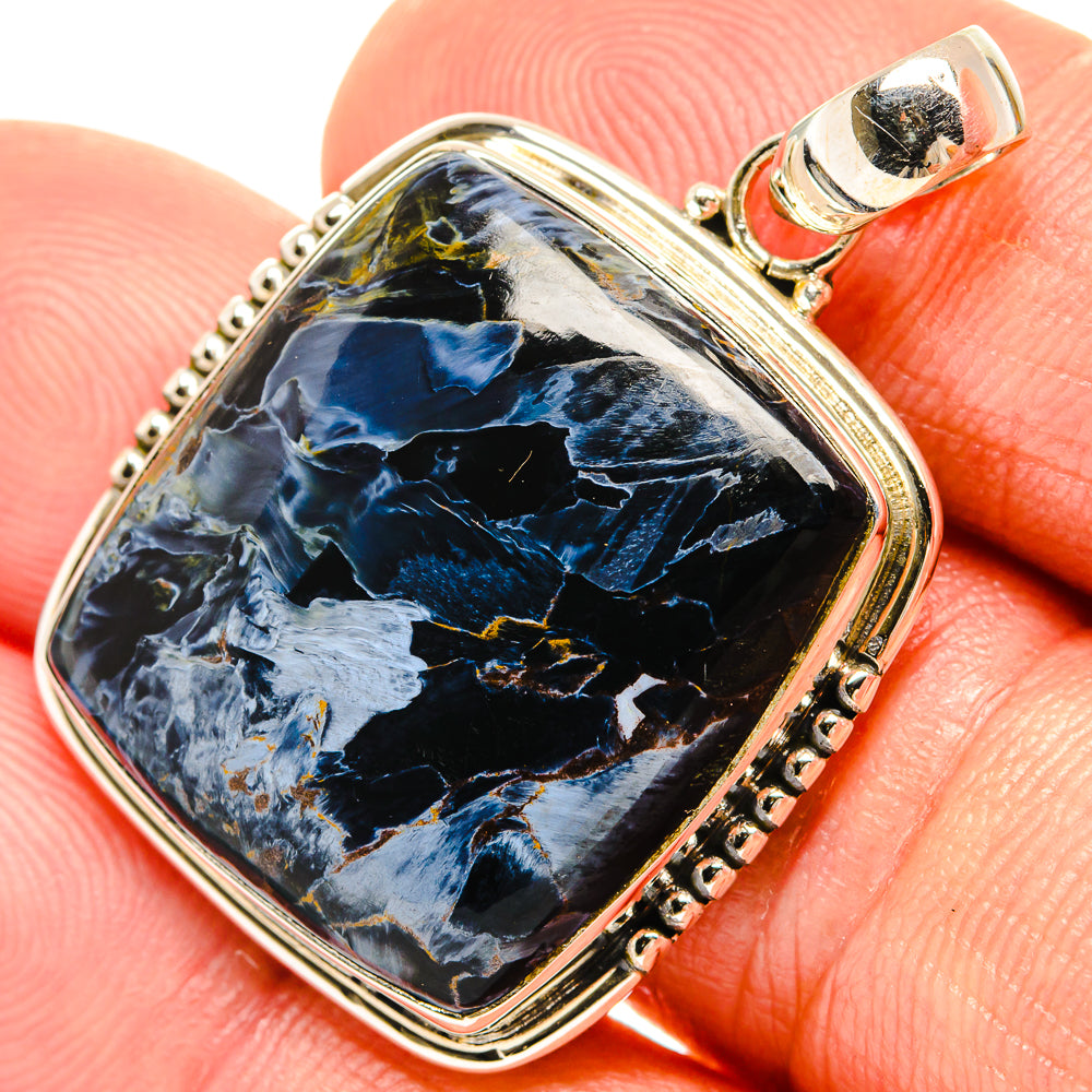 Pietersite Pendants handcrafted by Ana Silver Co - PD27375