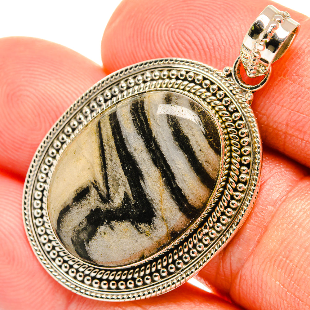 Pinolith Jasper Pendants handcrafted by Ana Silver Co - PD27378
