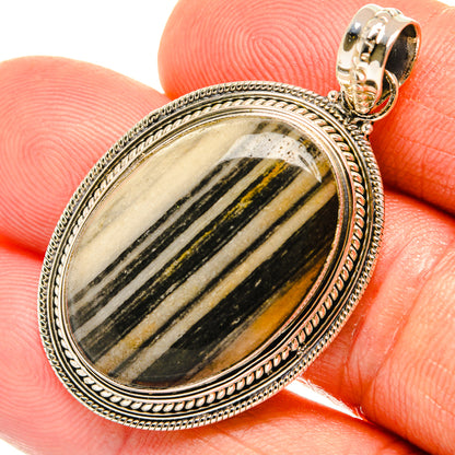Pinolith Jasper Pendants handcrafted by Ana Silver Co - PD27379