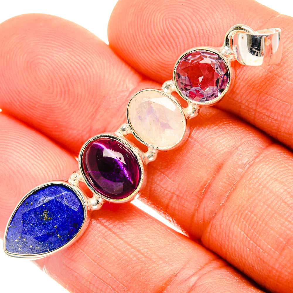 Lapis Lazuli Pendants handcrafted by Ana Silver Co - PD27398