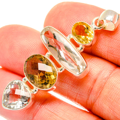Citrine Pendants handcrafted by Ana Silver Co - PD27404
