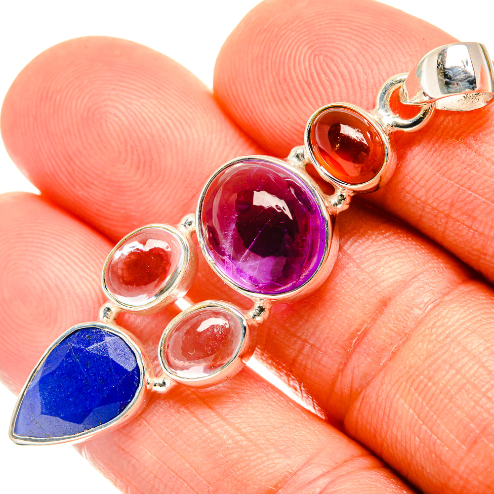 Amethyst Pendants handcrafted by Ana Silver Co - PD27413