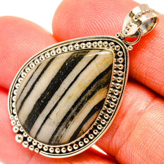 Pinolith Jasper Pendants handcrafted by Ana Silver Co - PD27430