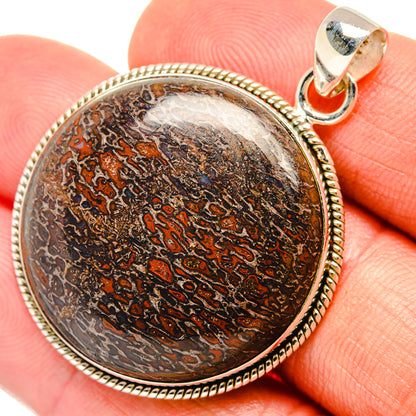 Dinosaur Bone Pendants handcrafted by Ana Silver Co - PD27437