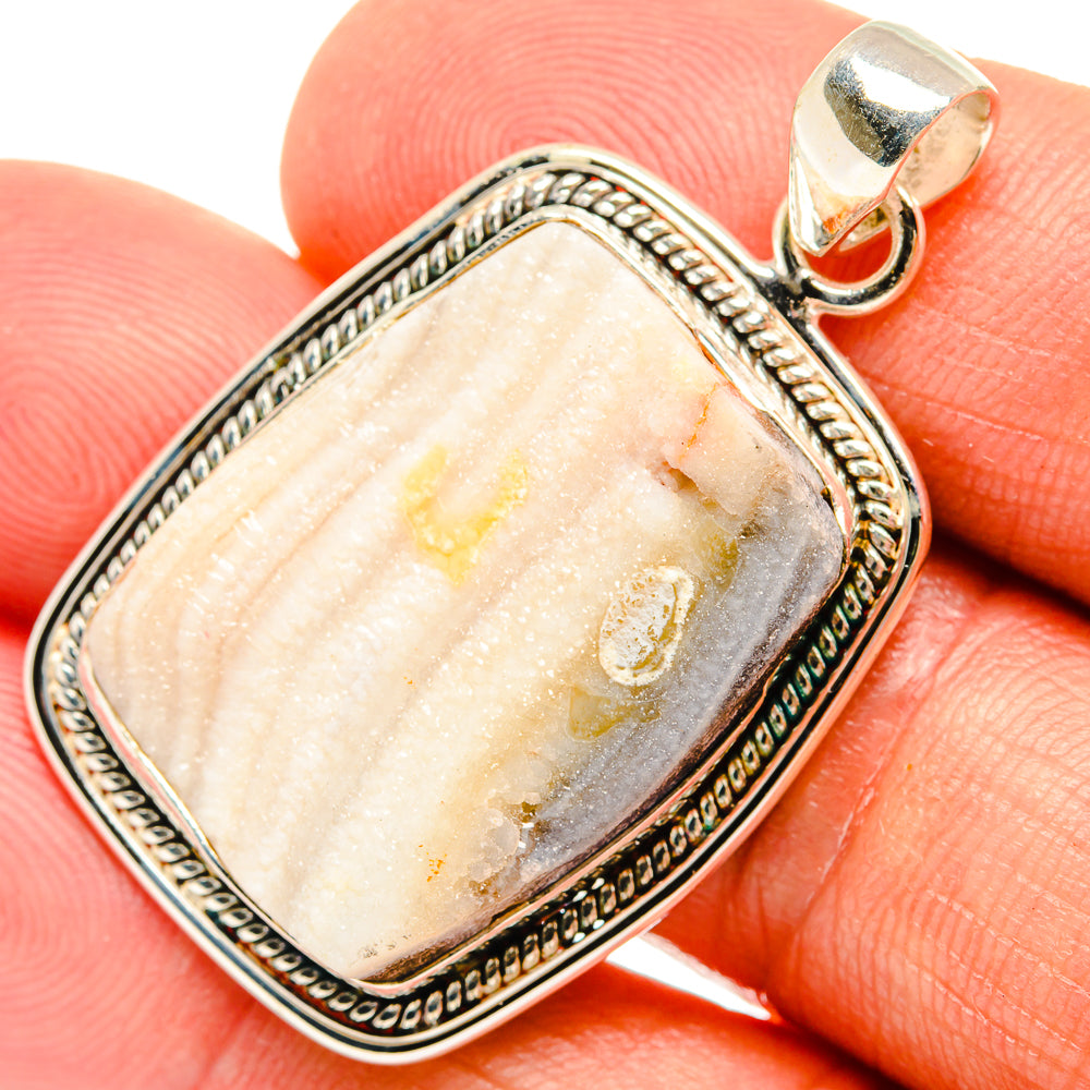 Desert Druzy Pendants handcrafted by Ana Silver Co - PD27442
