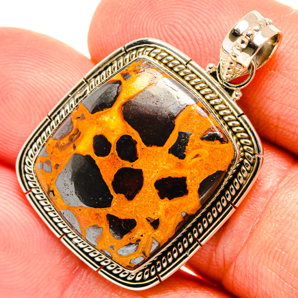 Bauxite Pendants handcrafted by Ana Silver Co - PD27447