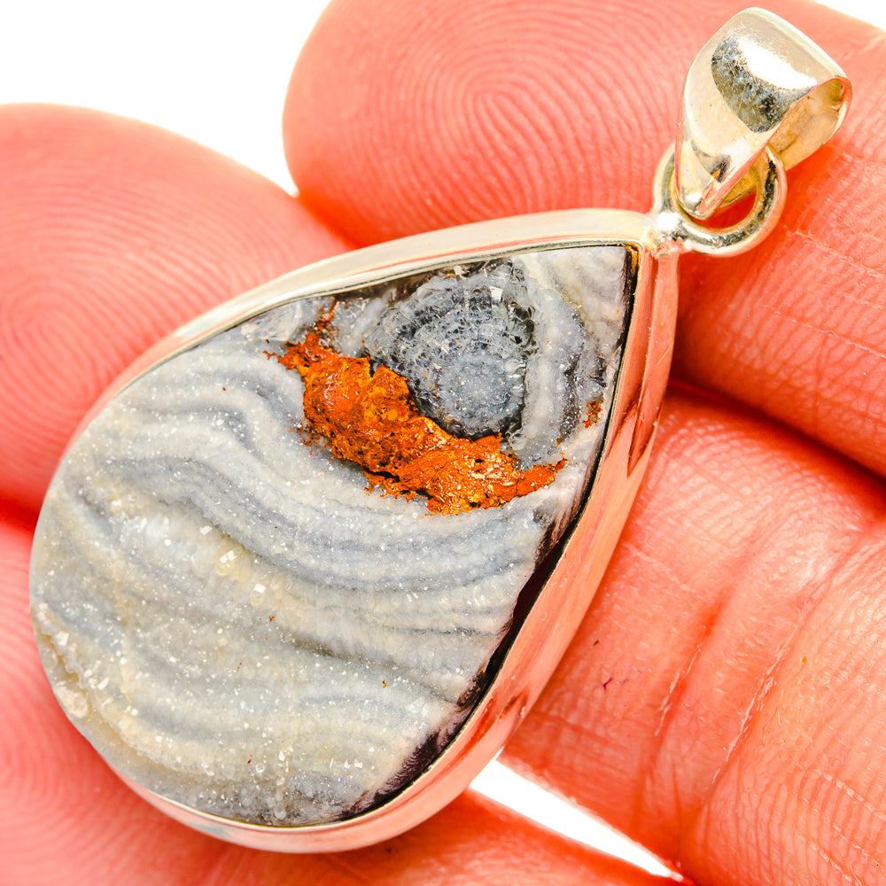 Desert Druzy Pendants handcrafted by Ana Silver Co - PD27450