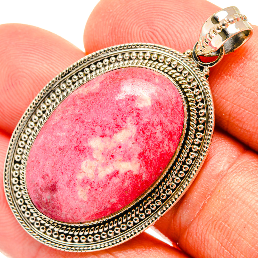 Thulite Pendants handcrafted by Ana Silver Co - PD27454