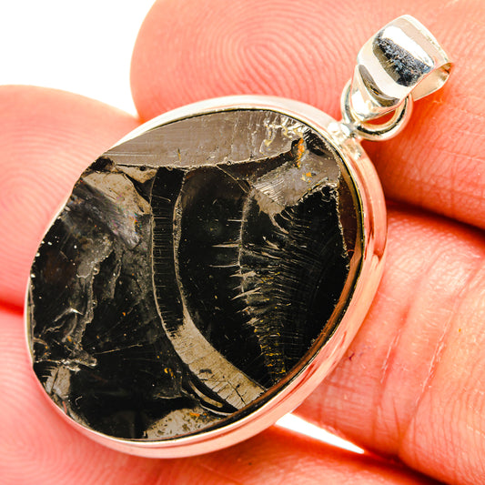 Shungite Pendants handcrafted by Ana Silver Co - PD27475