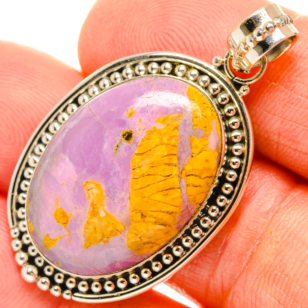 Phosphosiderite Pendants handcrafted by Ana Silver Co - PD27480