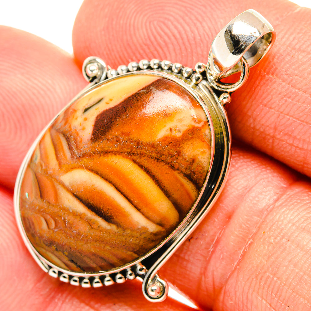 Mookaite Pendants handcrafted by Ana Silver Co - PD27491