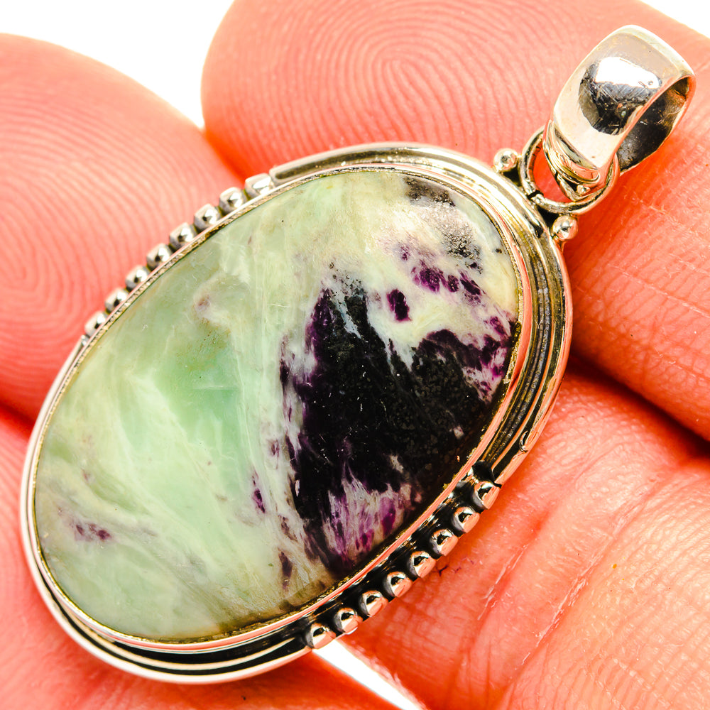 Kammererite Pendants handcrafted by Ana Silver Co - PD27498