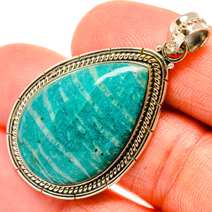 Amazonite Pendants handcrafted by Ana Silver Co - PD27500