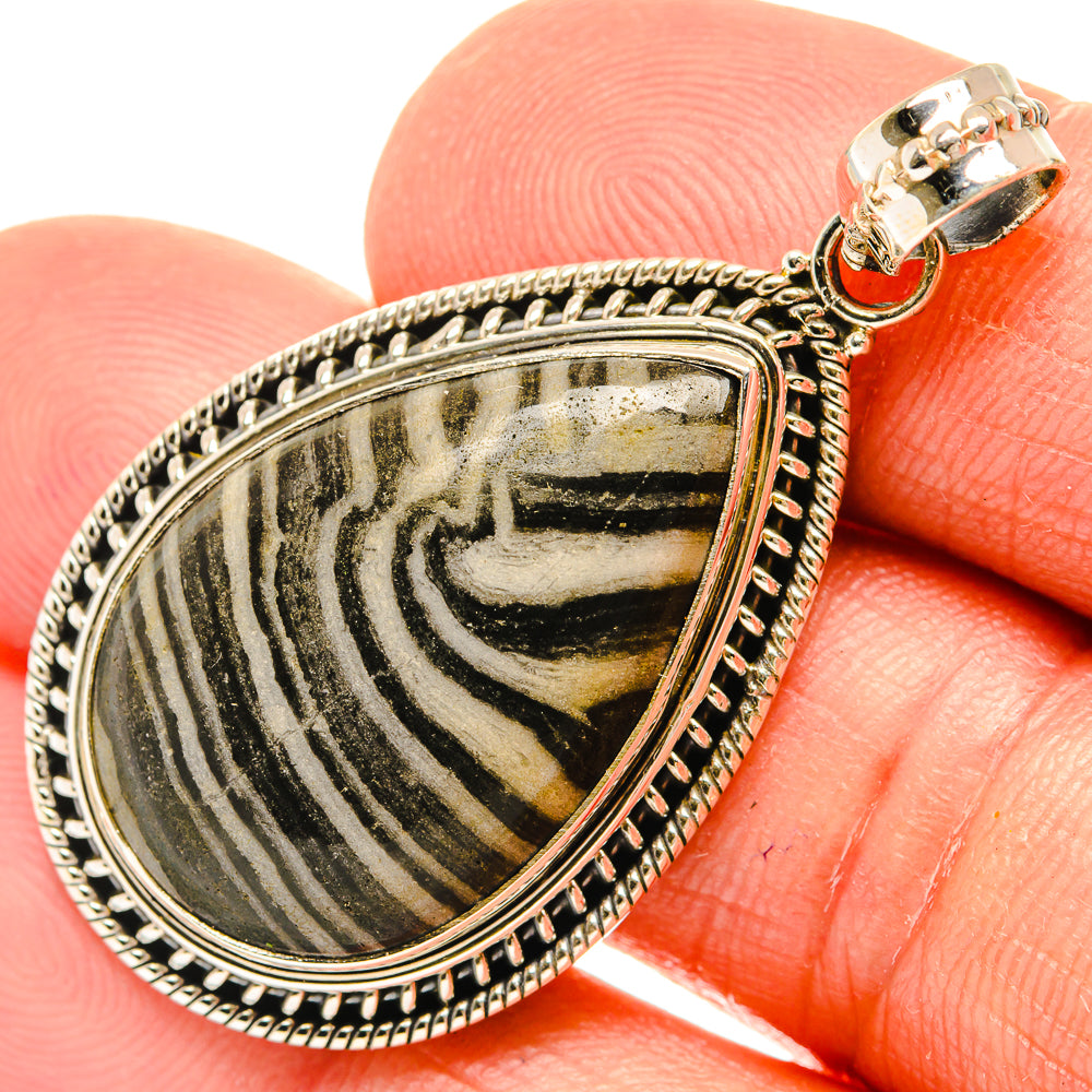 Pinolith Jasper Pendants handcrafted by Ana Silver Co - PD27506