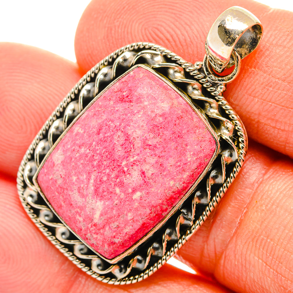 Thulite Pendants handcrafted by Ana Silver Co - PD27511