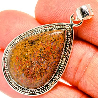 Dinosaur Bone Pendants handcrafted by Ana Silver Co - PD27513