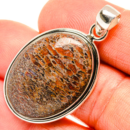 Dinosaur Bone Pendants handcrafted by Ana Silver Co - PD27516