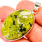 African Green Opal Pendants handcrafted by Ana Silver Co - PD27523