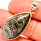 Orthoceras Fossil Pendants handcrafted by Ana Silver Co - PD27531