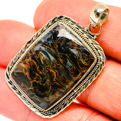 Pietersite Pendants handcrafted by Ana Silver Co - PD27532